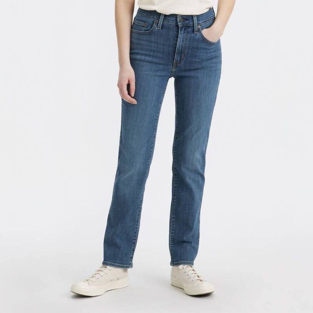 Levi's Women's 724 High-Rise Straight Jeans - Way Way Back 25